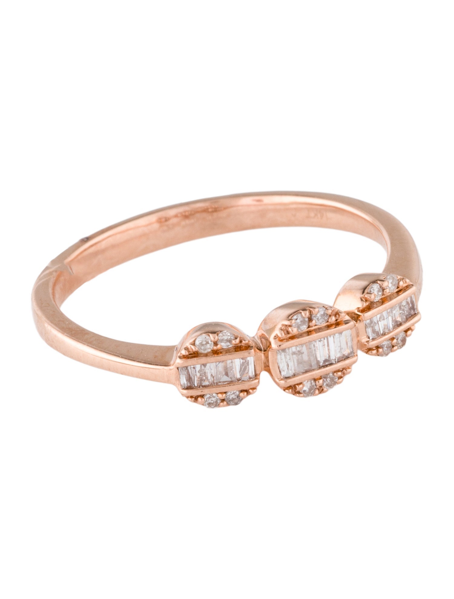 Ring 14K Diamond Cocktail