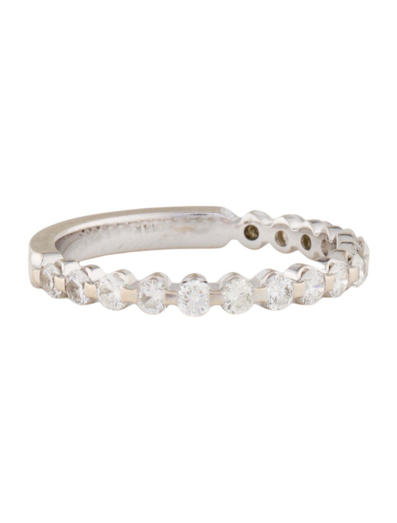 Ring 14K Diamond Half Eternity Band