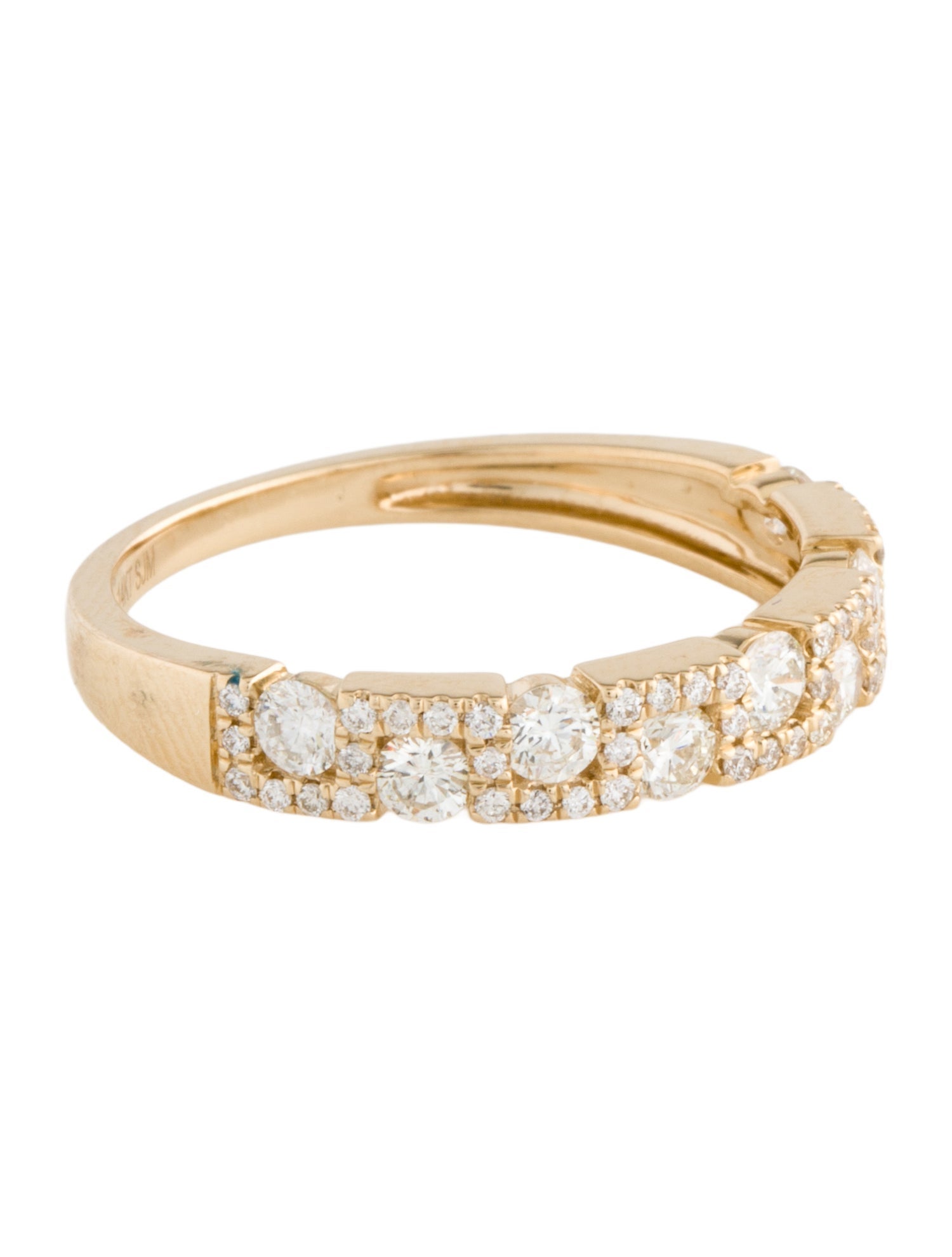 Ring 14K Diamond Band w/ Tags