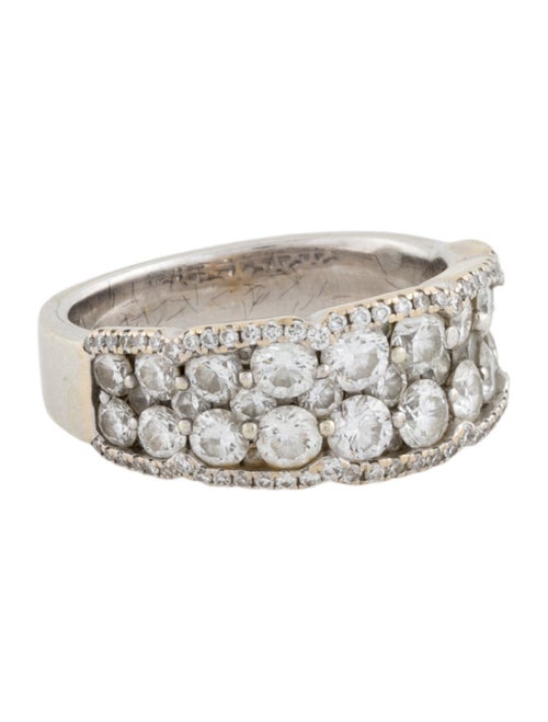 Ring 2.22ctw Diamond Wide Band