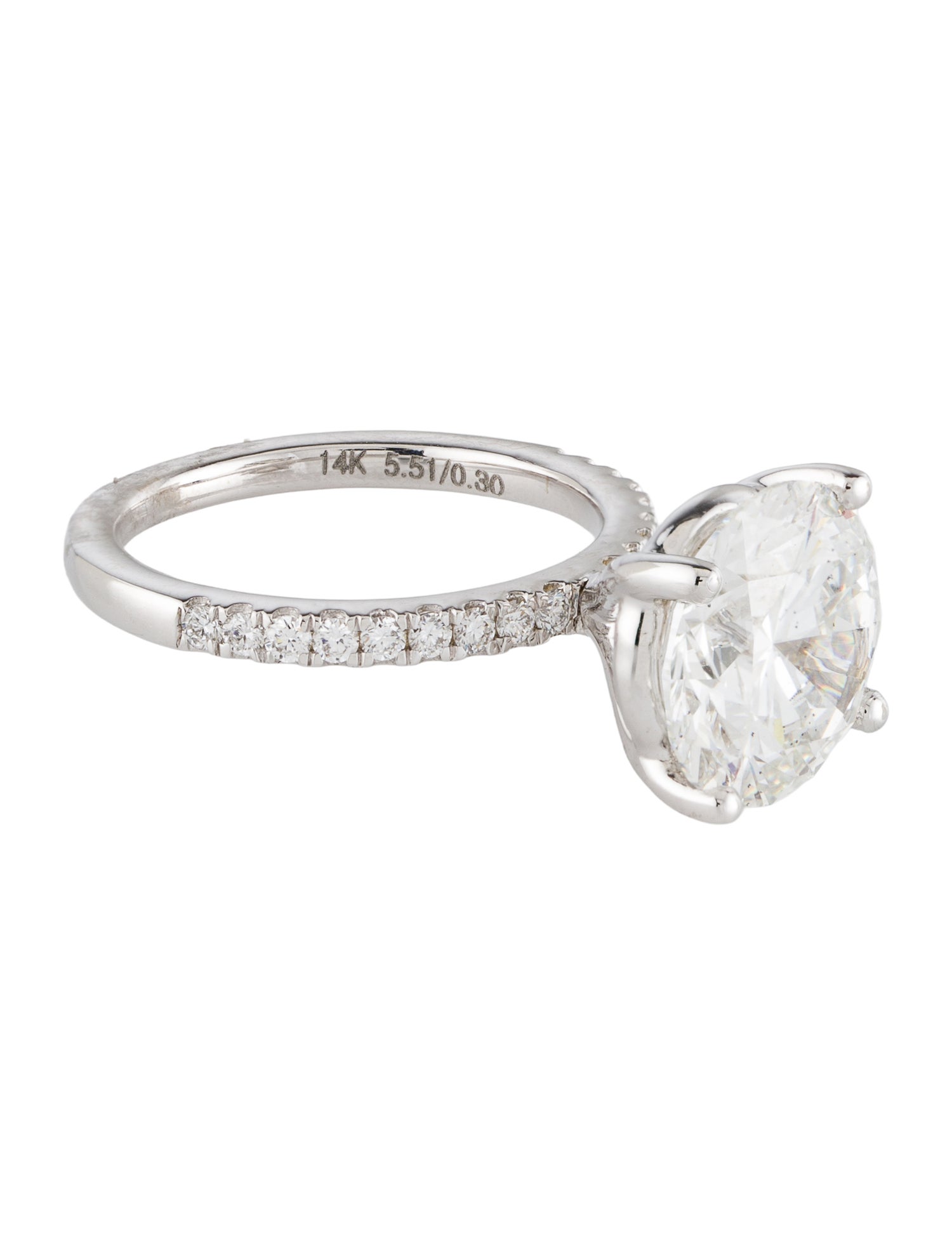 Ring 5.51ct Lab-Grown Diamond Engagement Ring