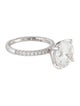 Ring 5.51ct Lab-Grown Diamond Engagement Ring