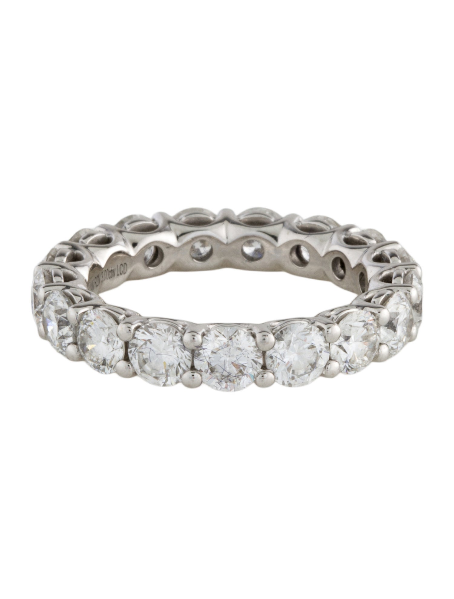 Ring 14K 3.01ctw Lab-Grown Diamond Eternity Band