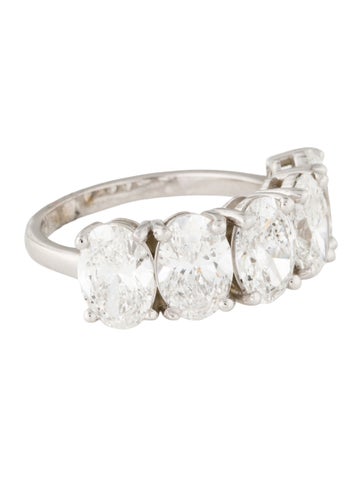 Ring Wedding Band 14K 5.30ctw Lab-Grown Diamond 7