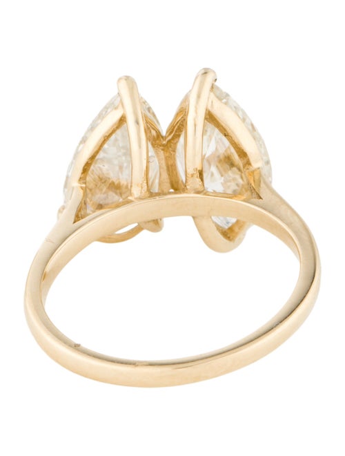 Ring 14K 5.40ctw Lab-Grown Diamond Toi Et Moi Ring
