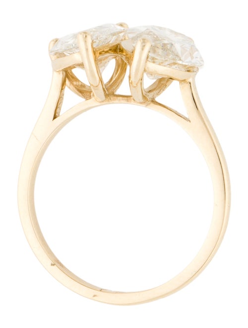 Ring 14K 5.40ctw Lab-Grown Diamond Toi Et Moi Ring