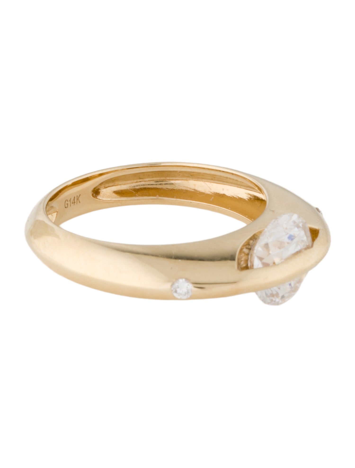 Ring 14K 1.61ct Lab-Grown Diamond Ring