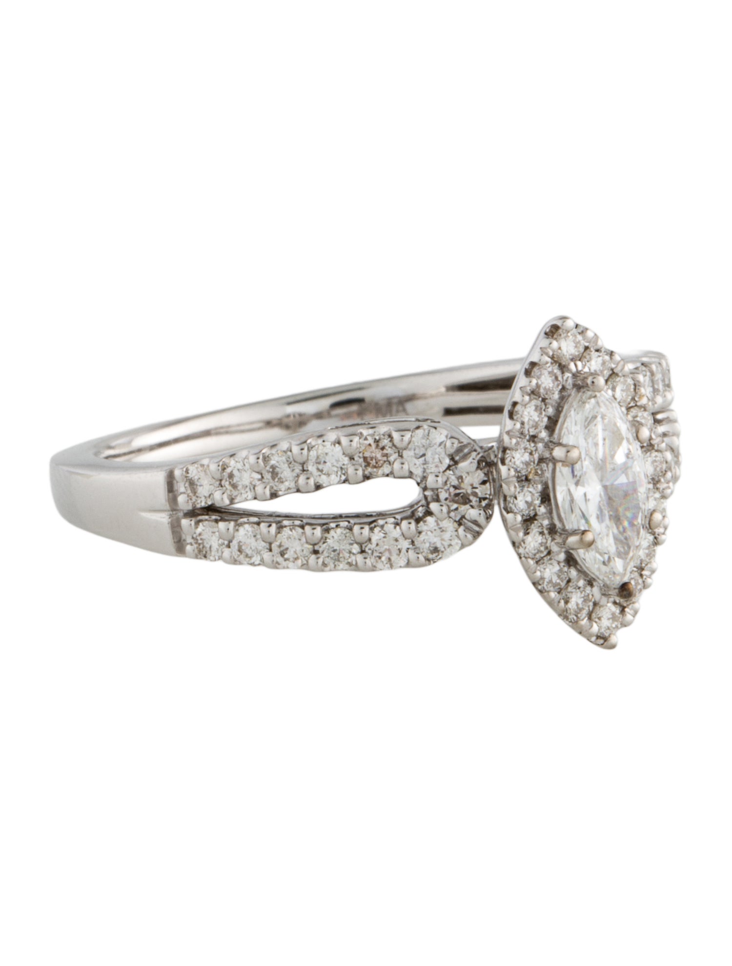 Ring 14K Diamond Cocktail Ring