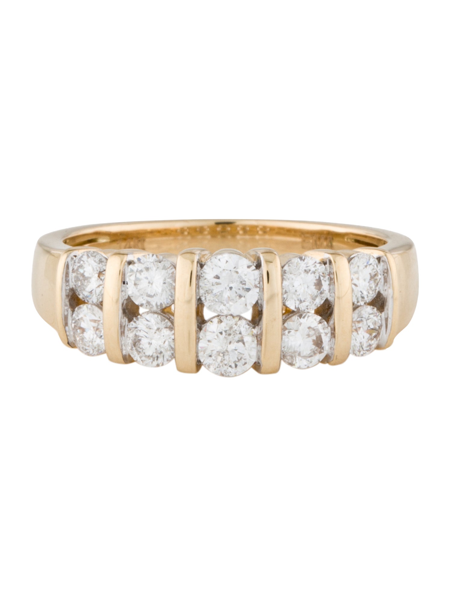 Ring 14K 1.00ctw Diamond Band Ring