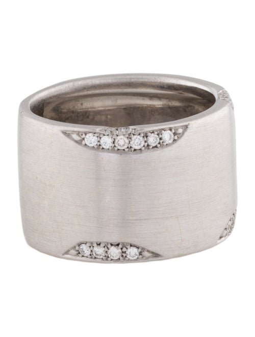 H.Stern 18K Diamond Wide Band