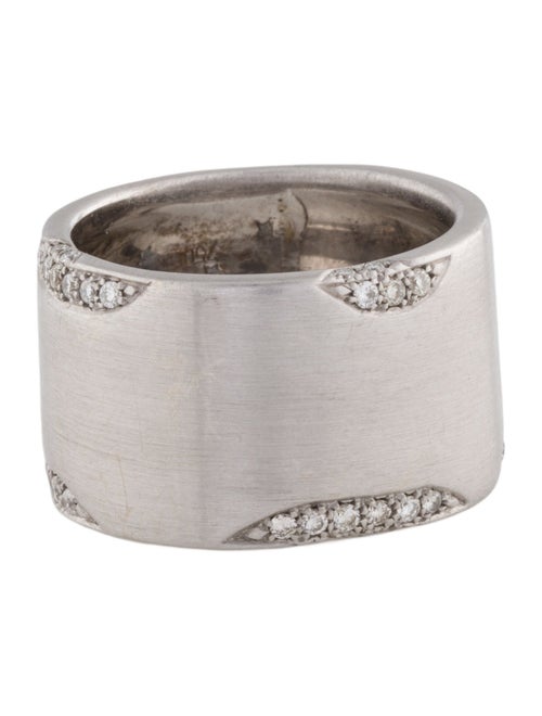 H.Stern 18K Diamond Wide Band