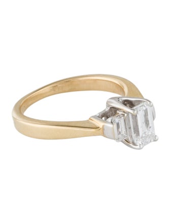 Ring 14K 1.27ctw Three Stone Diamond Engagement Ring