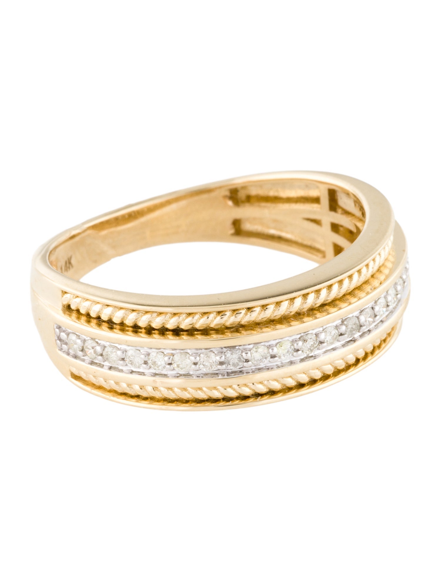 Ring 14K Diamond Band Ring