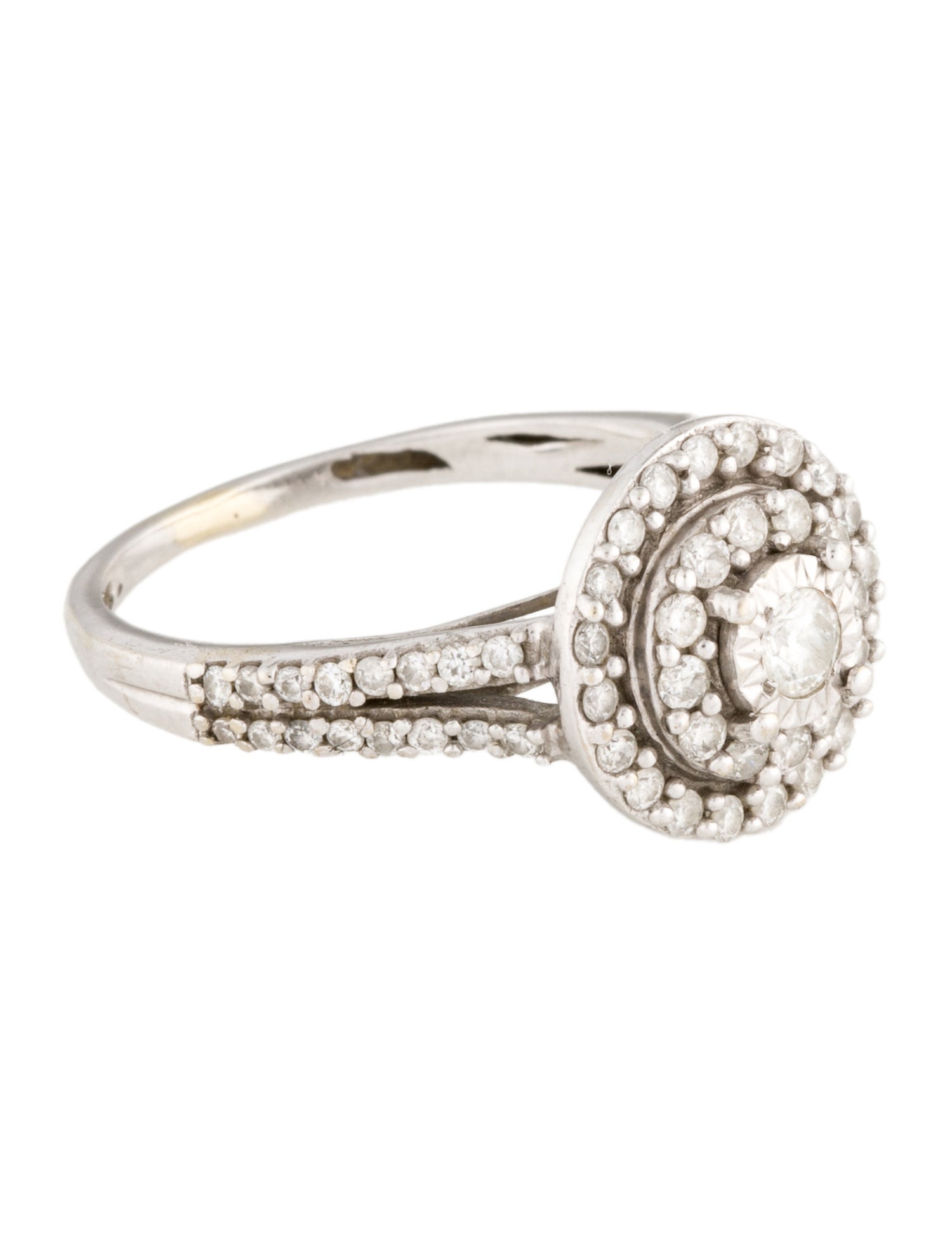 Ring 10K Diamond Cocktail