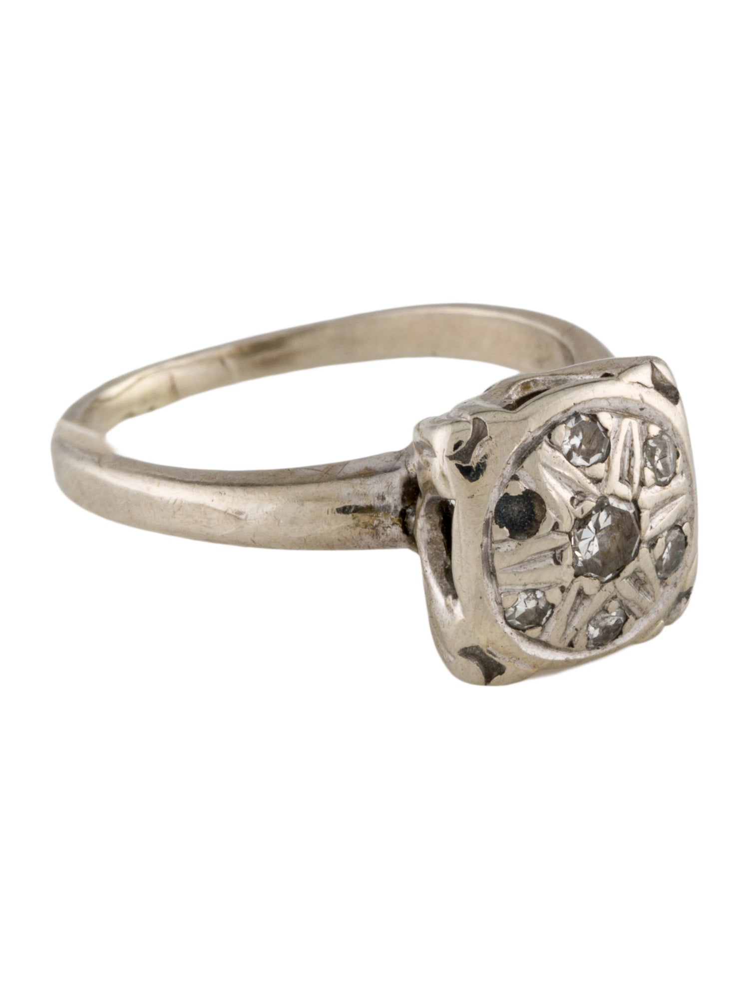 Ring 14K Diamond Cocktail Ring