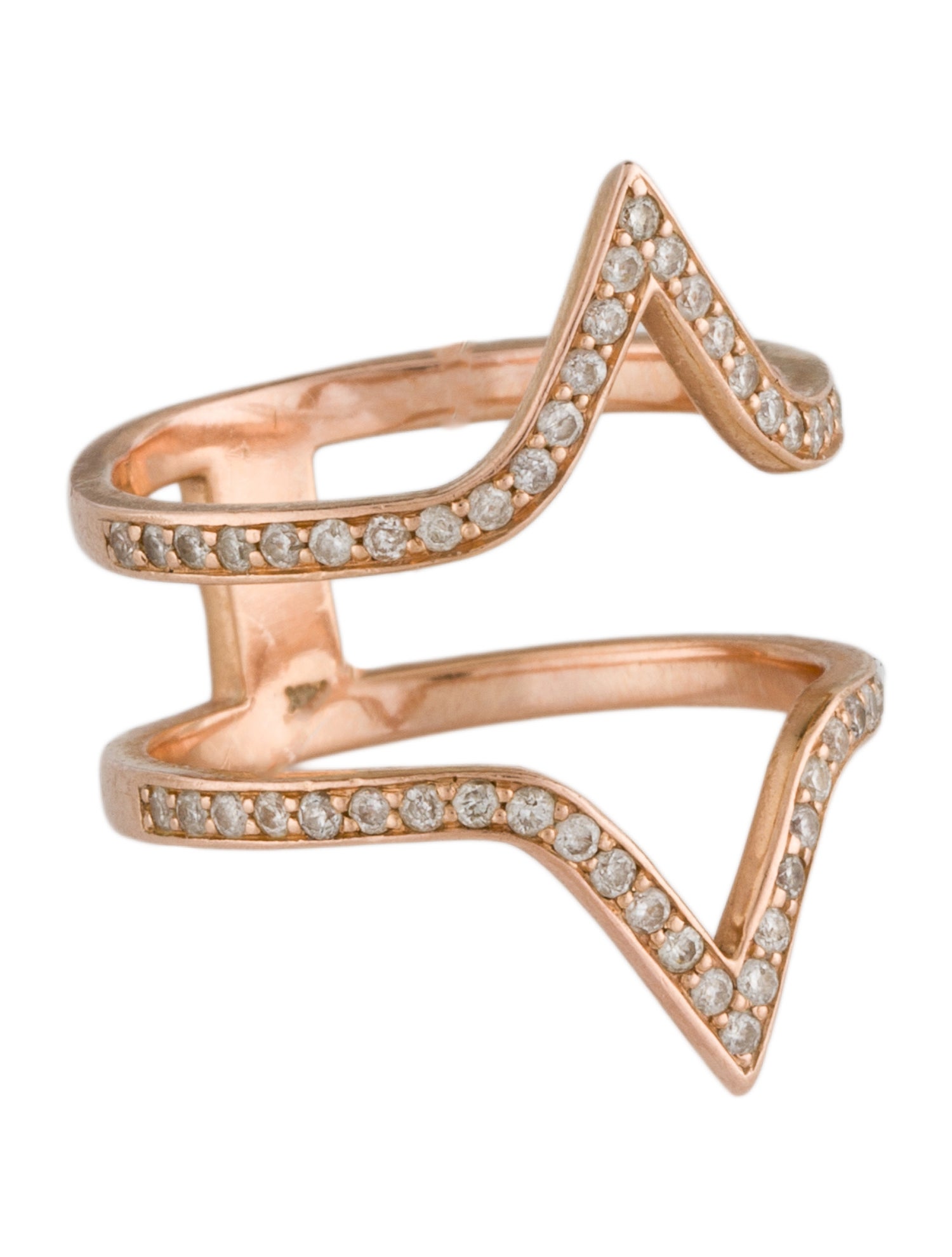 Carbon & Hyde 14K Diamond Viceroy Ring