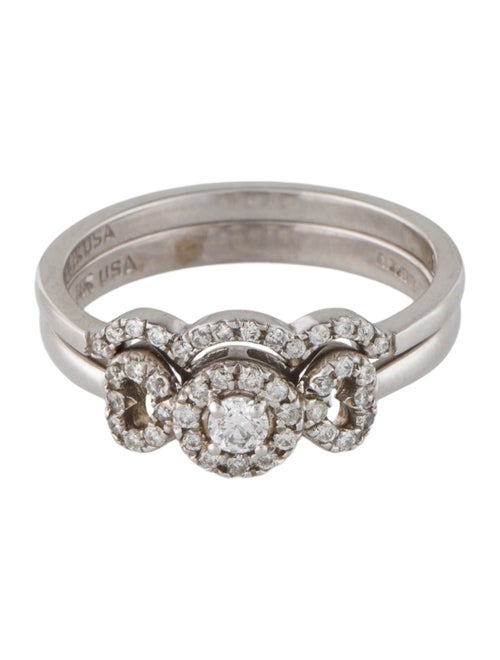 Ring 14K Diamond Wedding Set Ring