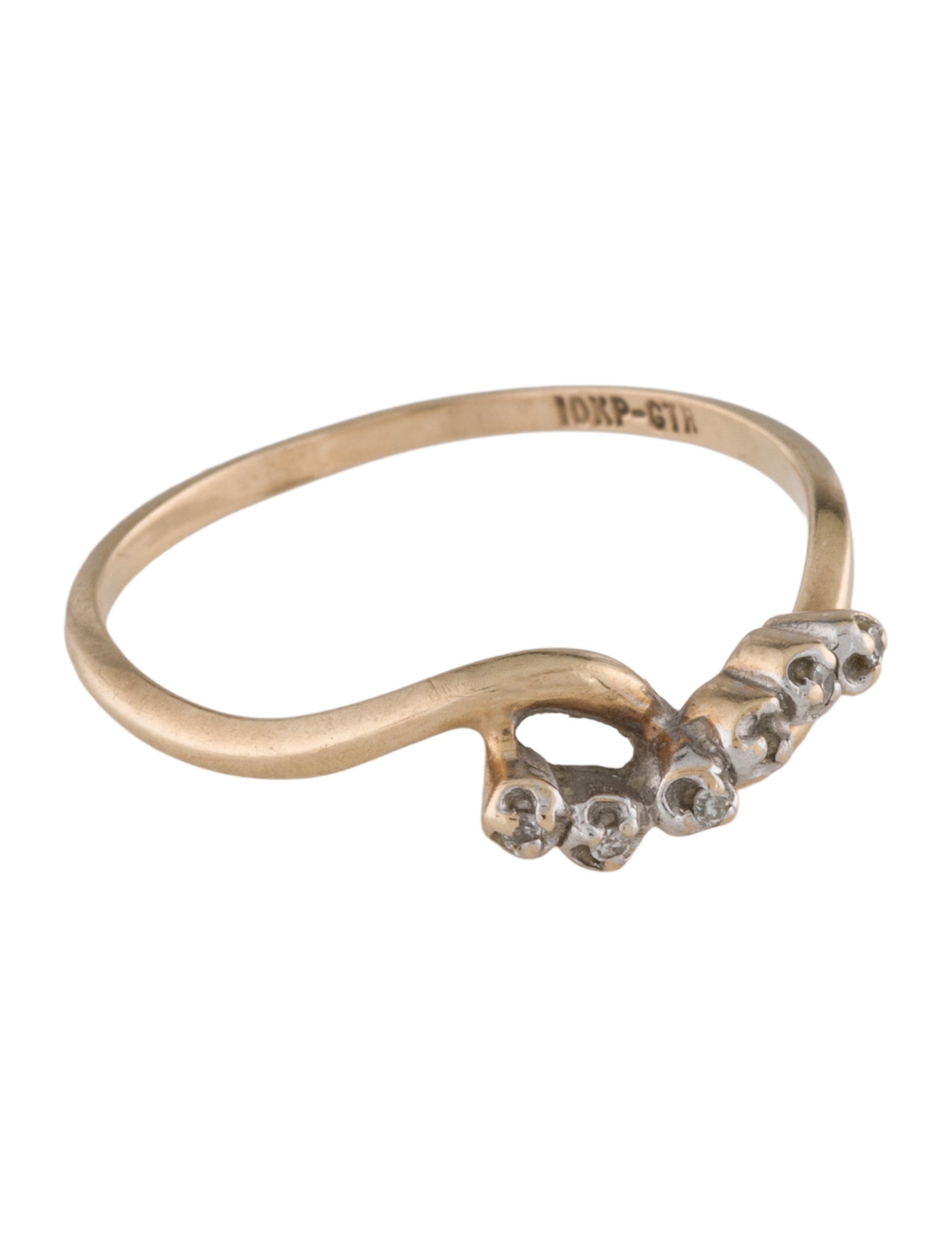 Ring 10K Diamond Ring