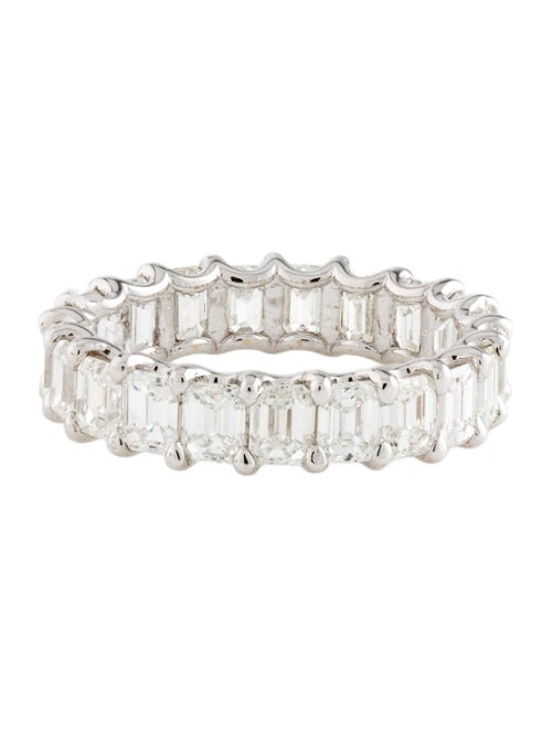 Ring 18K 3.92ctw Diamond Eternity Band