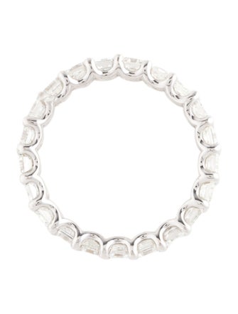 Ring 18K 3.92ctw Diamond Eternity Band
