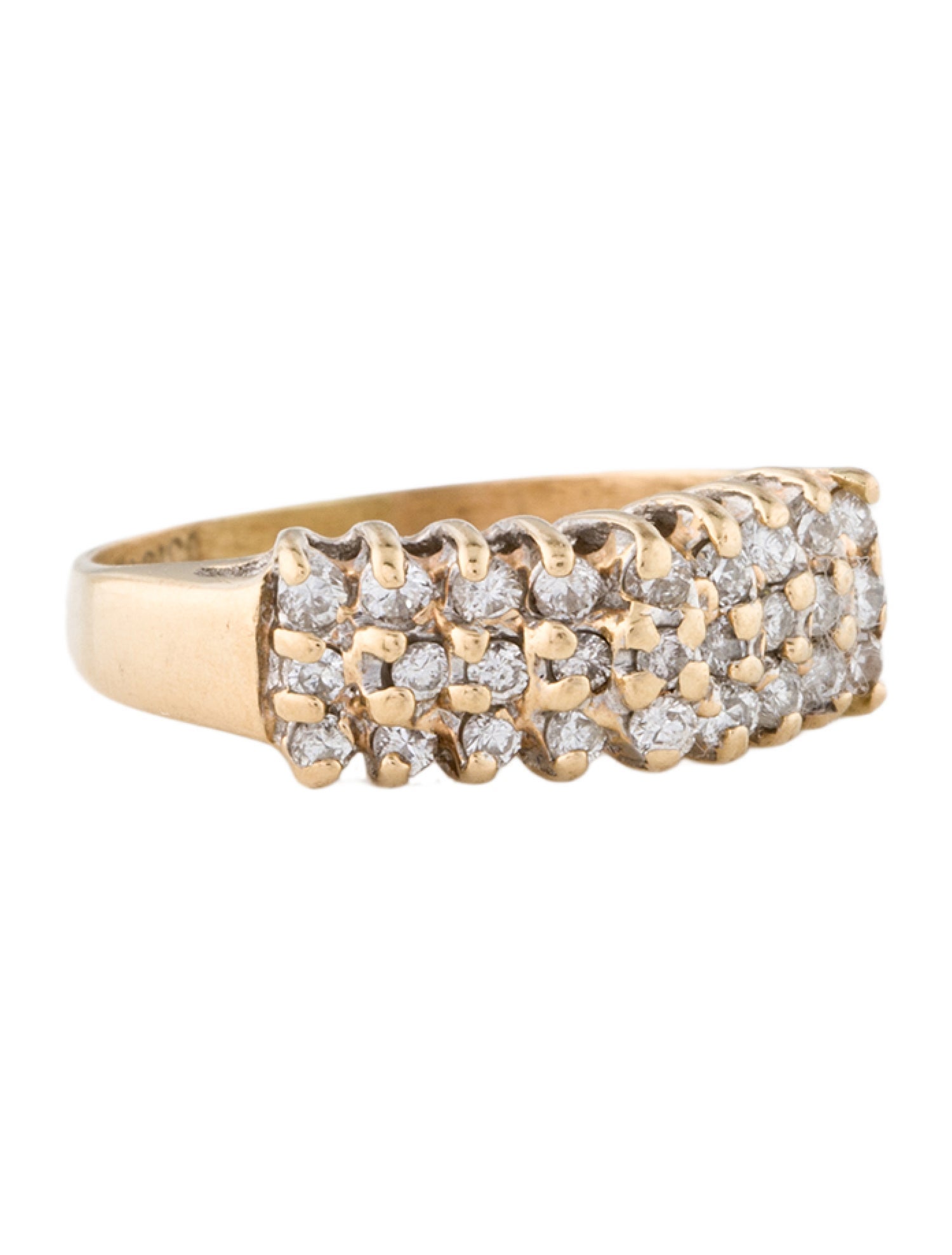 Ring 14K Diamond Cocktail ring