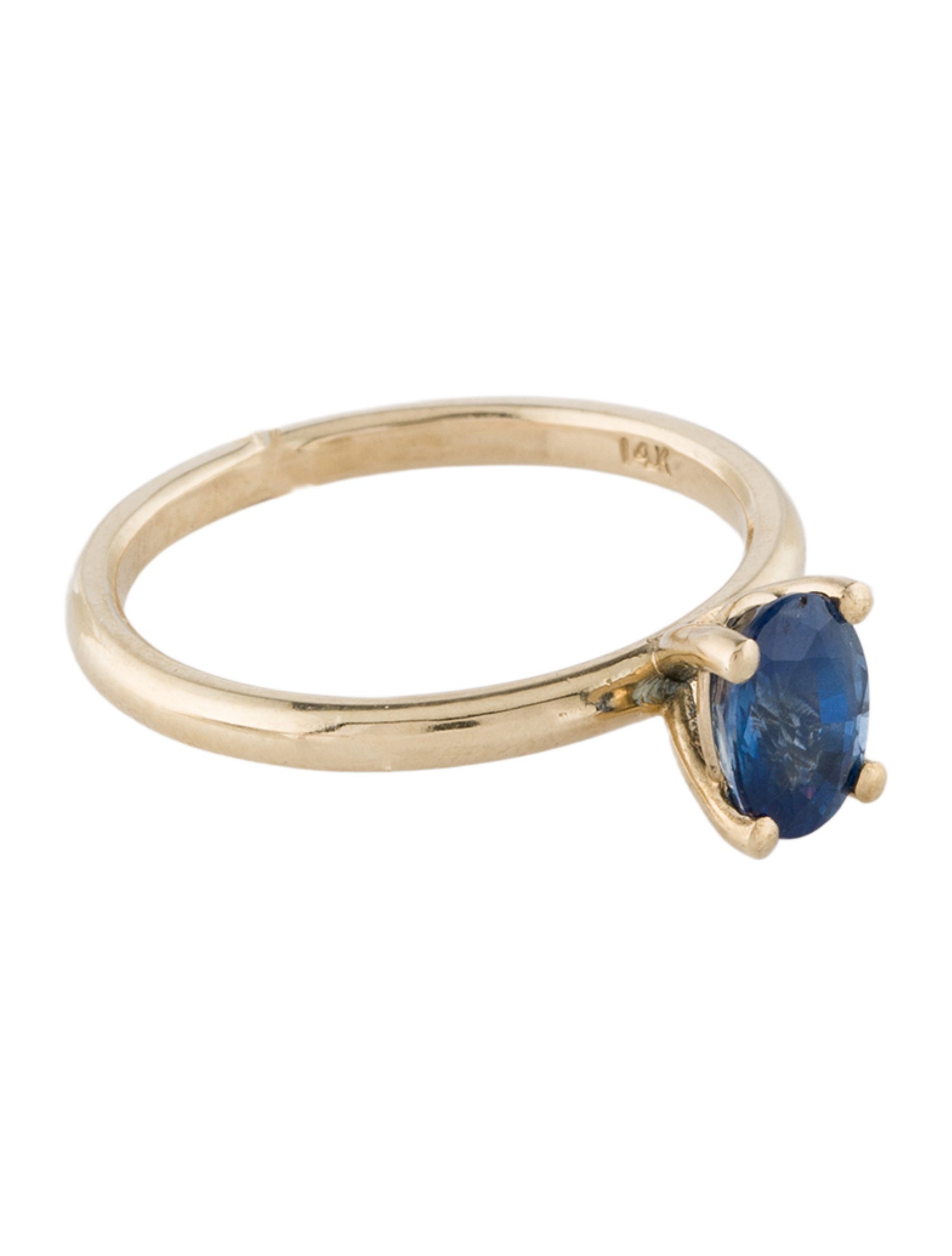 Ring 14K Sapphire Cocktail Ring