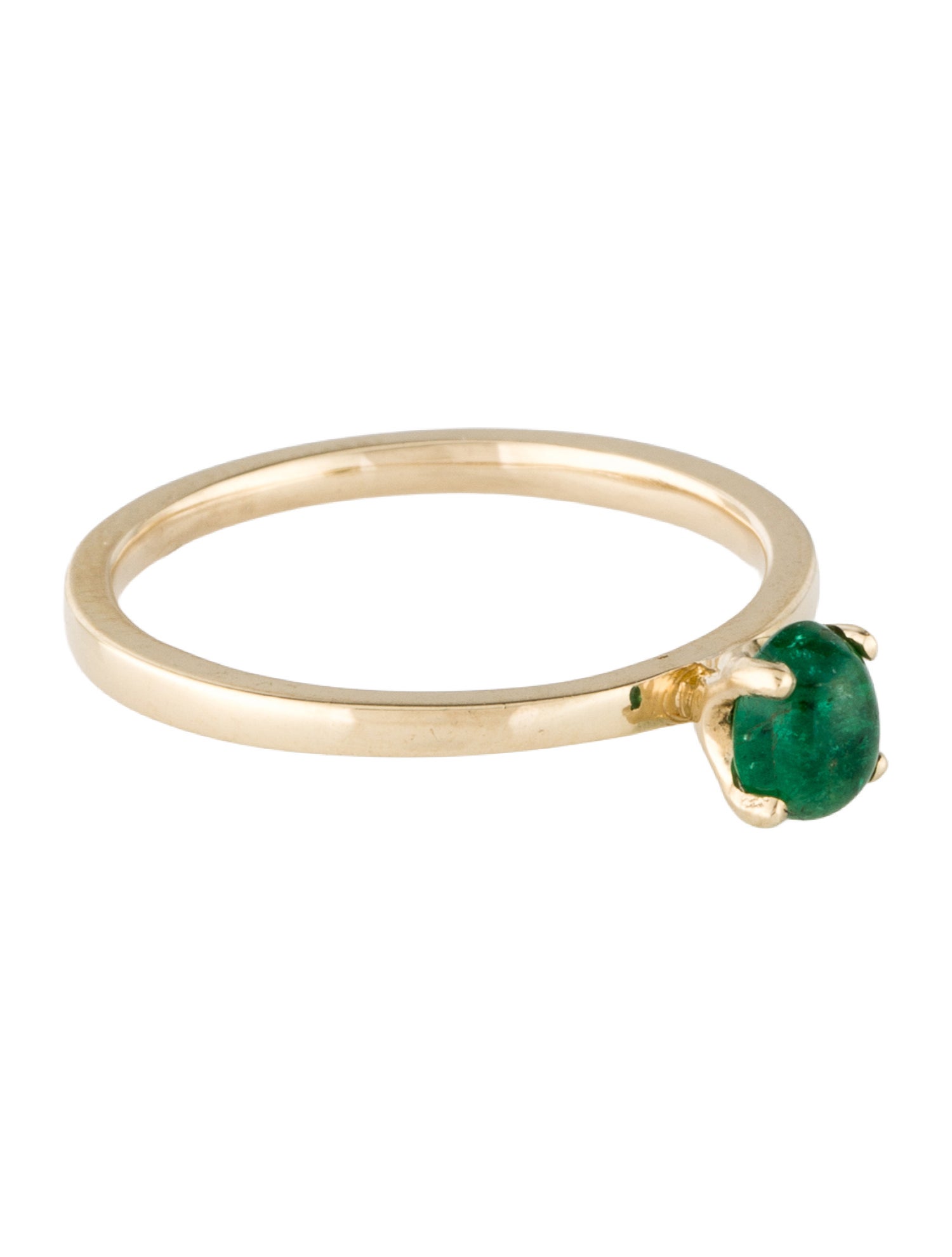 Ring 14K Emerald Cocktail RIng