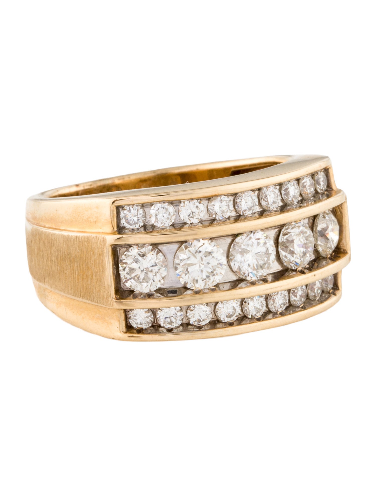 Ring 14K 2.52ctw Diamond Band