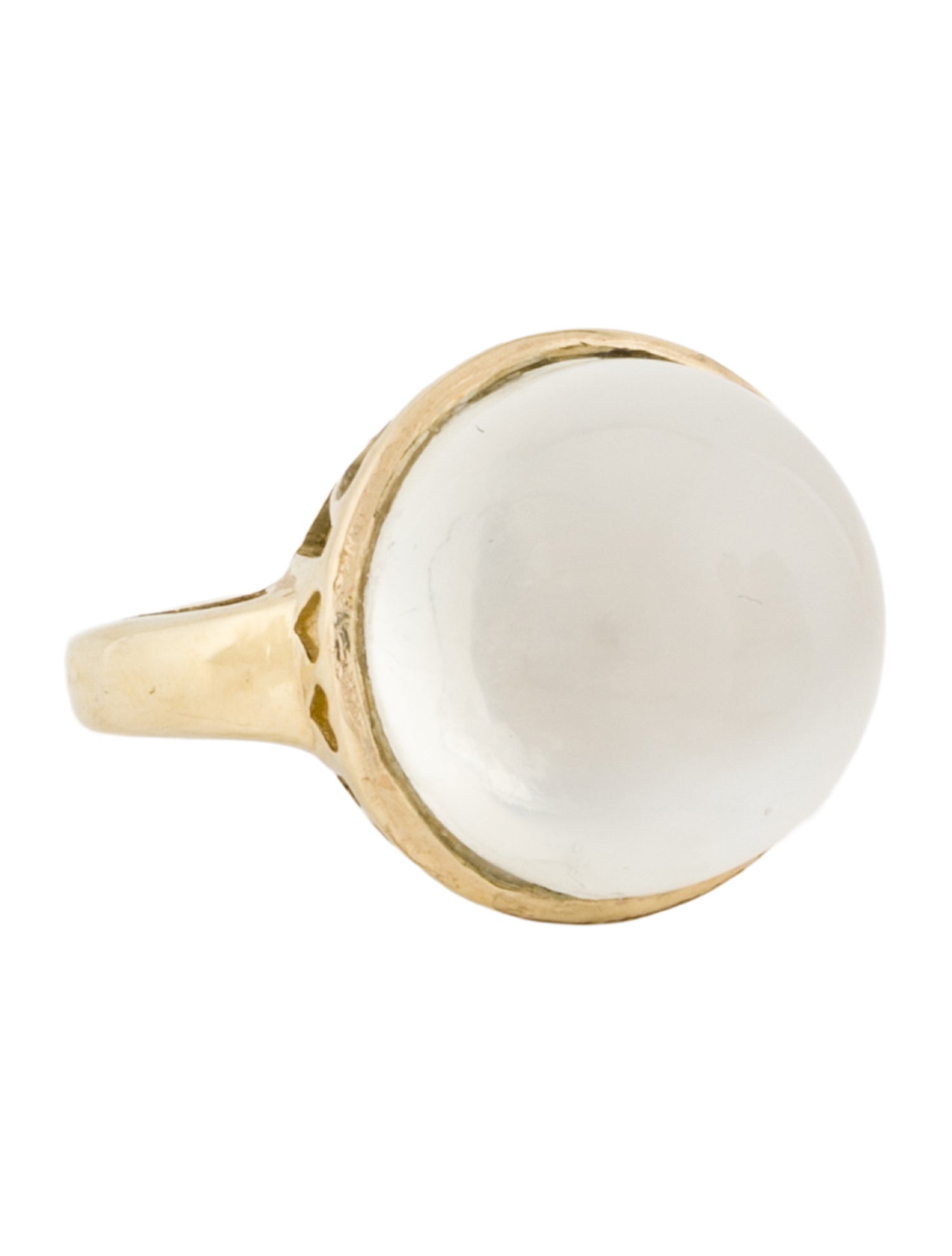Ring 14K Moonstone Cocktail