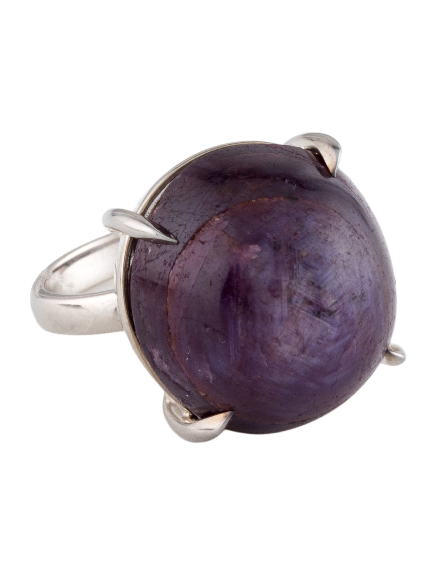 Ring 18K 61.00ctw Star Ruby Cocktail Ring