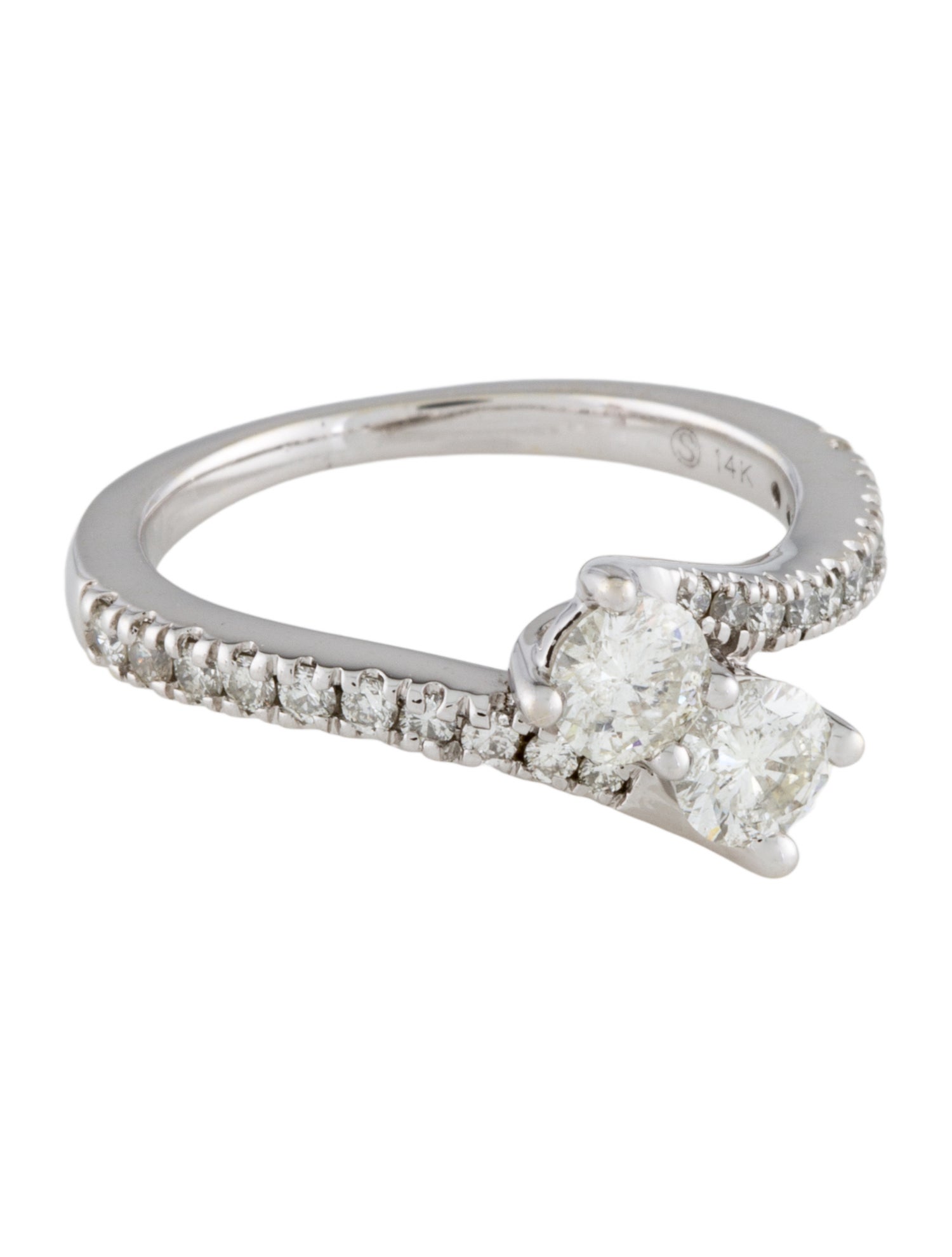 Ring Ever Us 14K Diamond Two-Stone