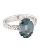 Ring Platinum 3.93ct Spinel & Diamond Cocktail Ring