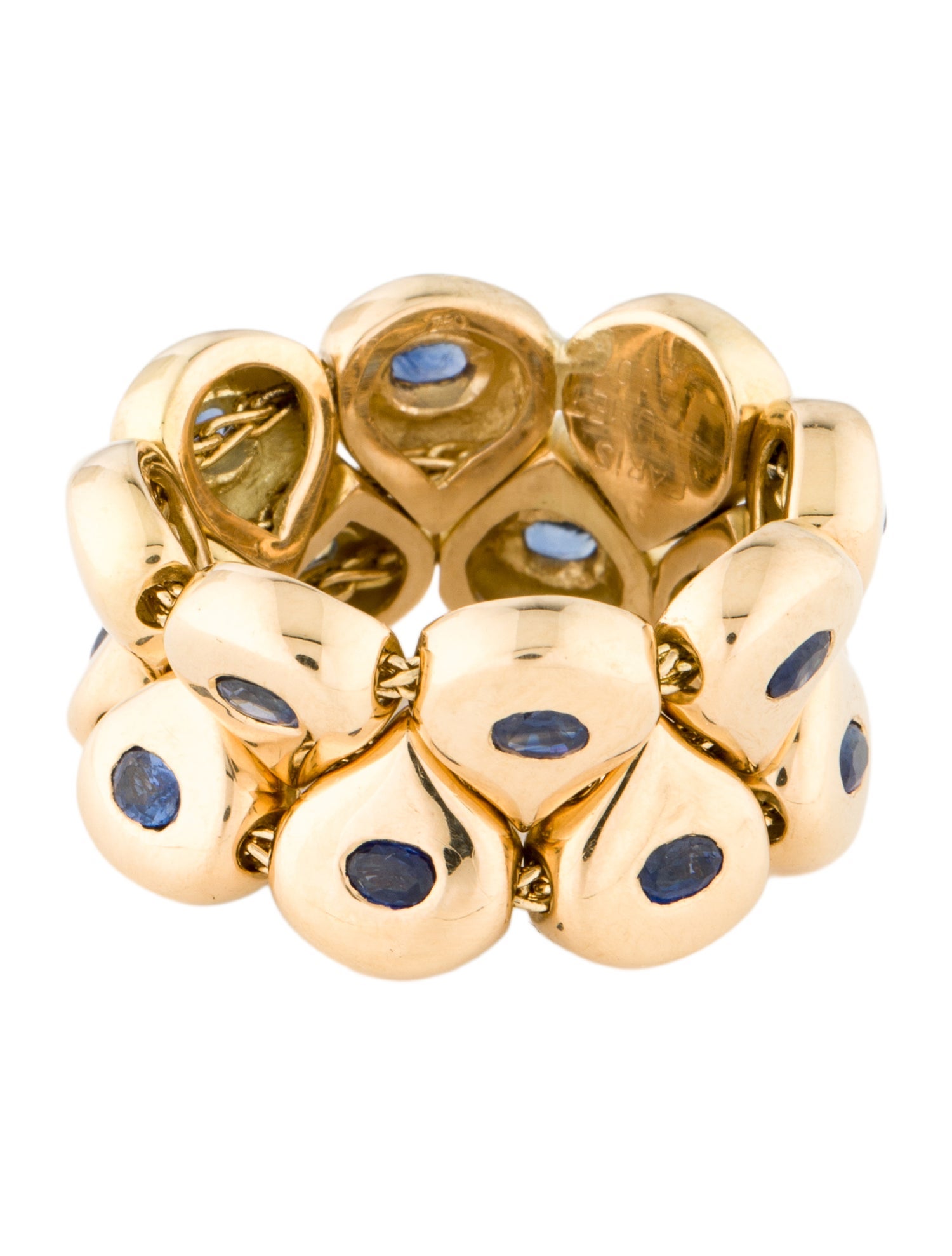 Chaumet 18K 1.37ctw Sapphire Ring