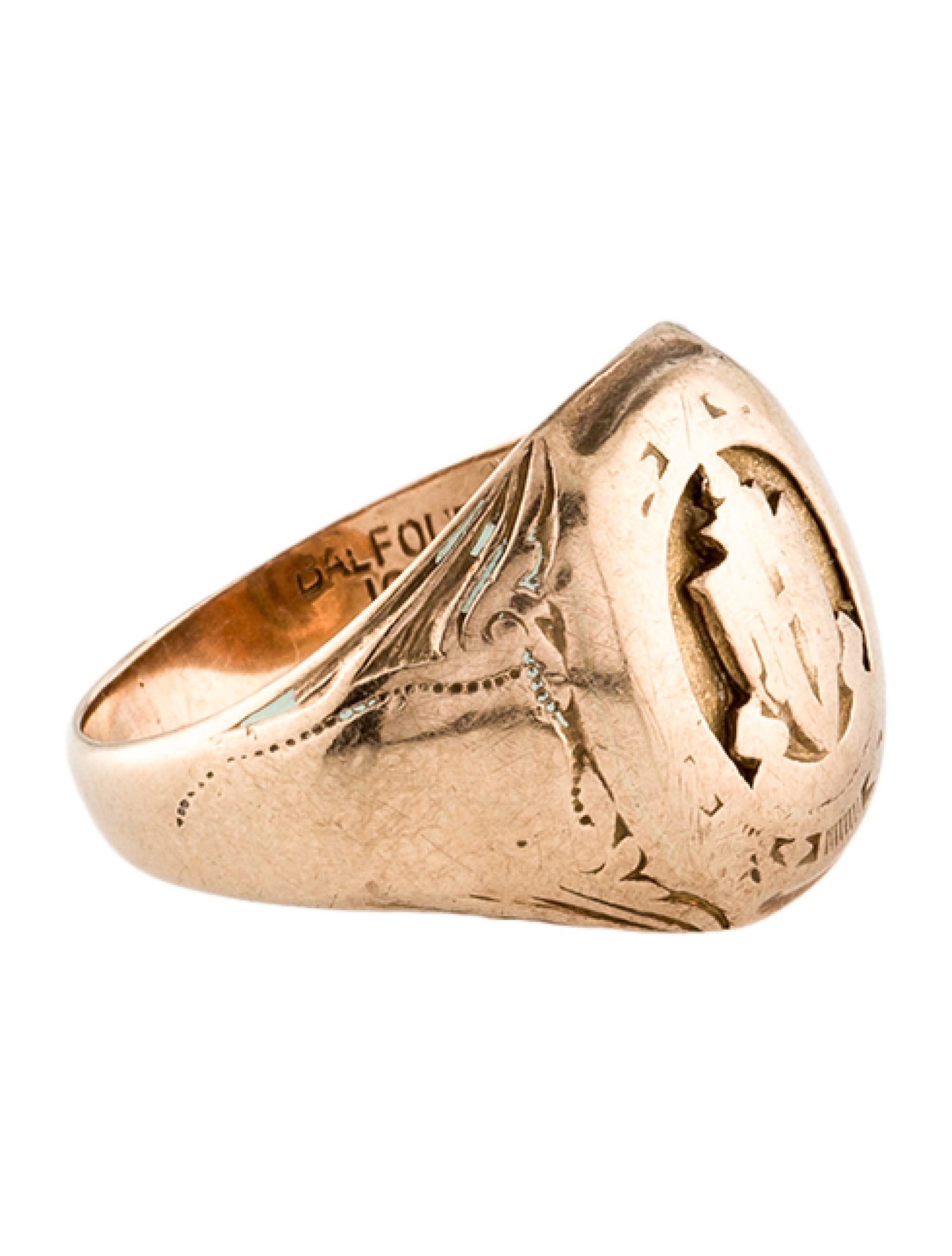 Ring Vintage 10K Signet