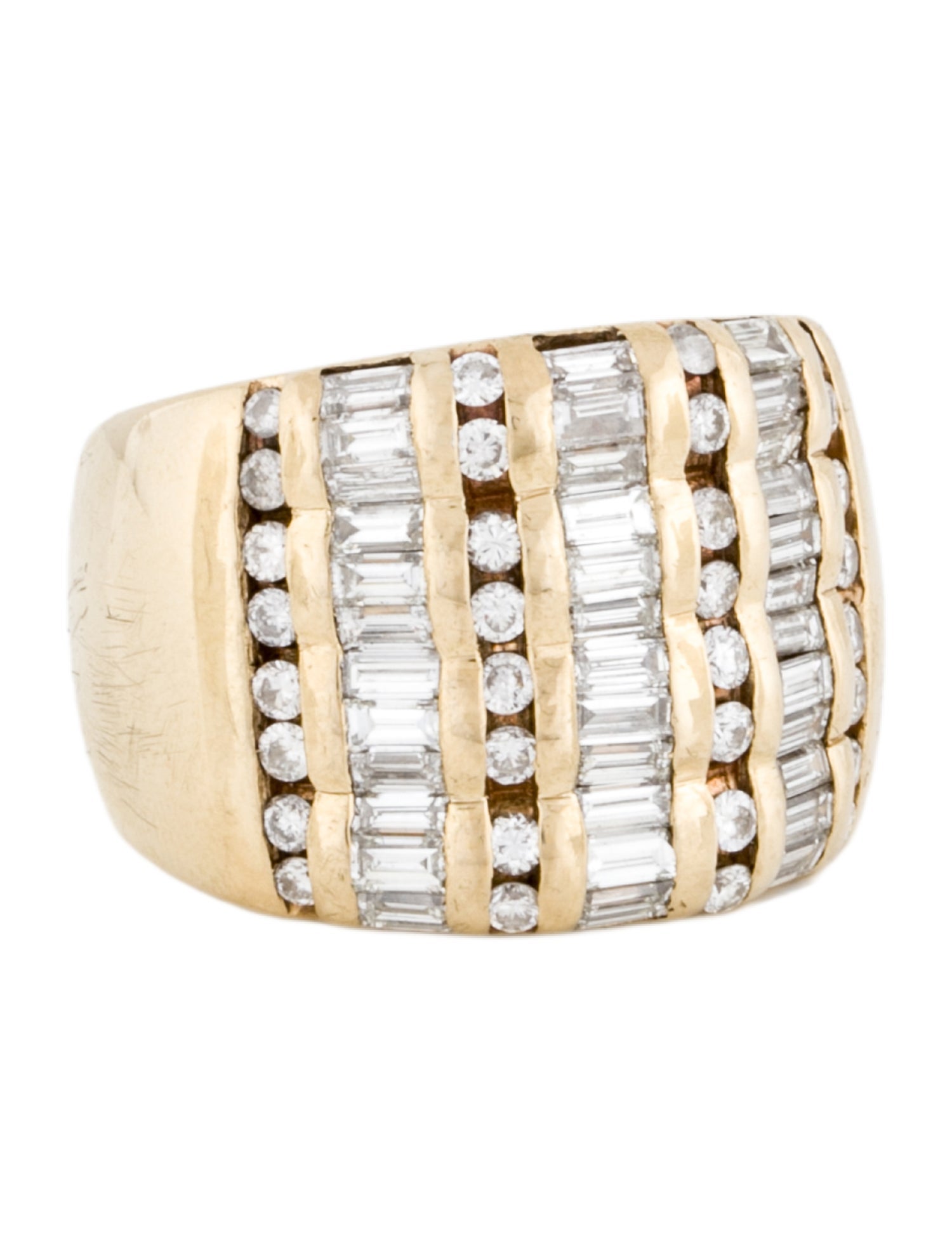 Ring 14K 2.80ctw Diamond Band Ring