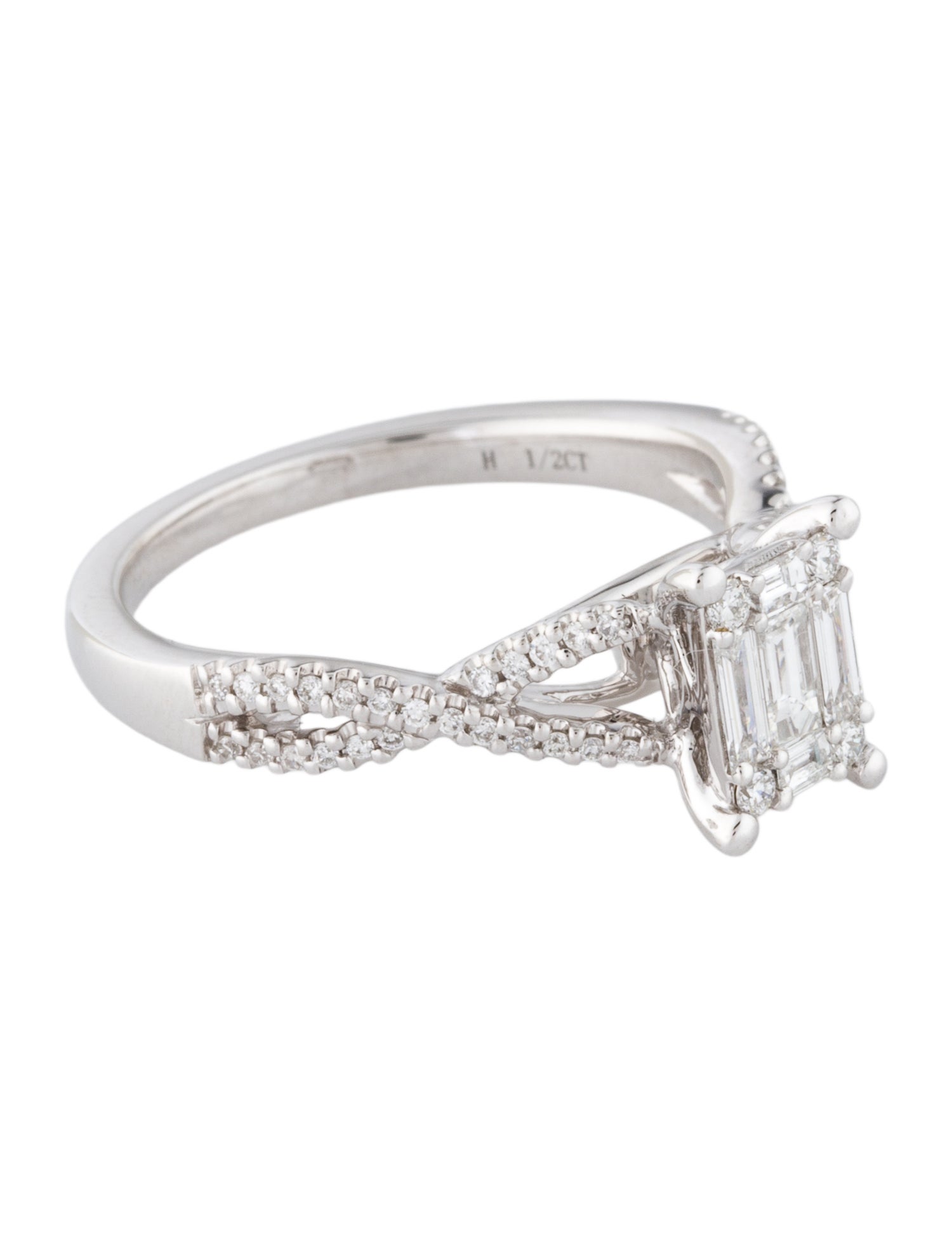 Ring 14K Diamond Cocktail Ring