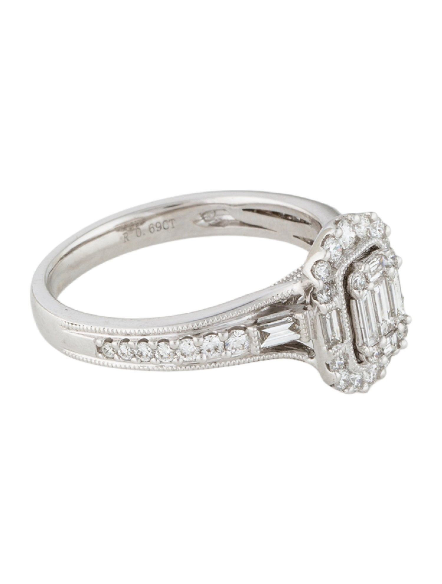 Ring 14K Diamond Engagement Ring
