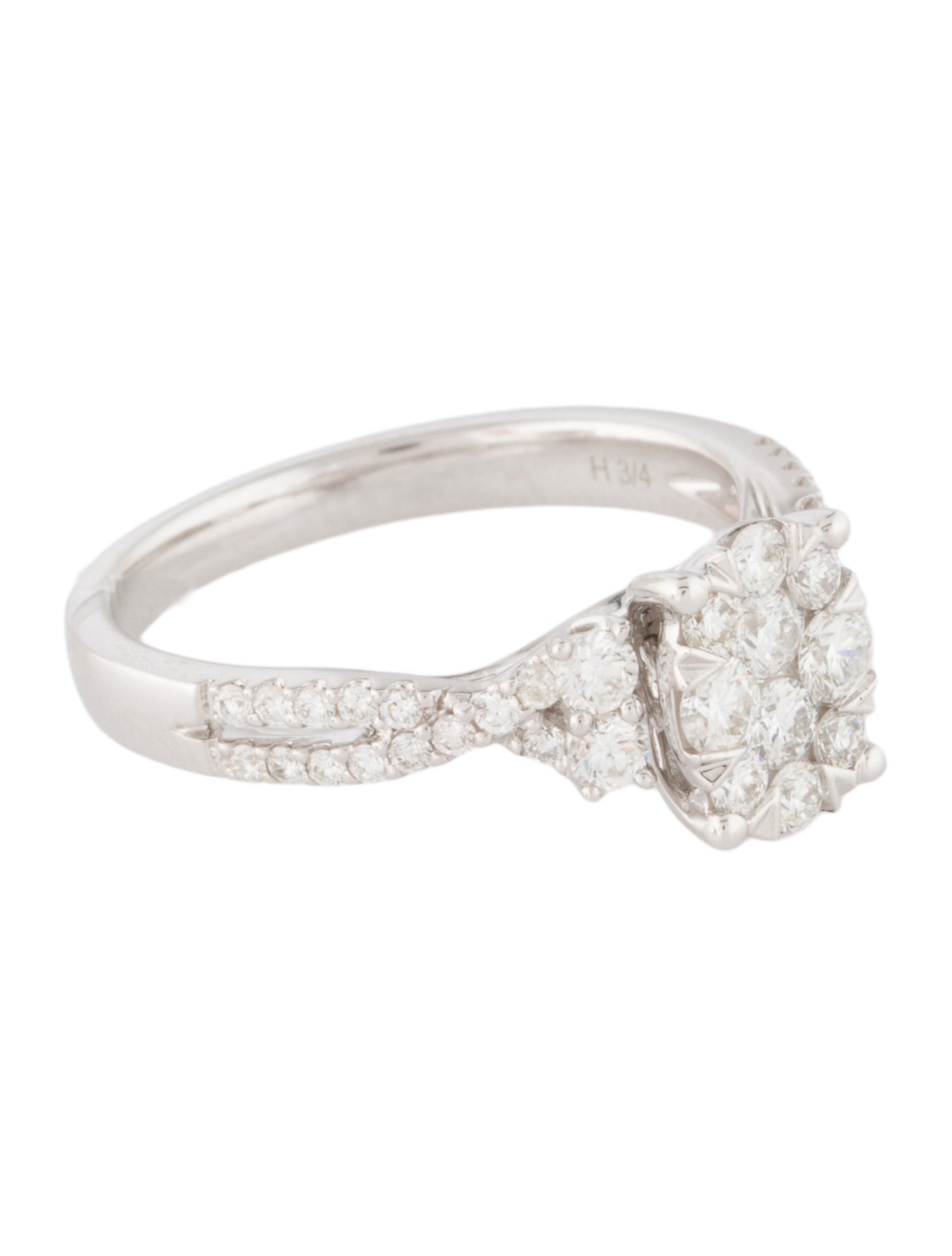 Ring 14K Diamond Cocktail Ring