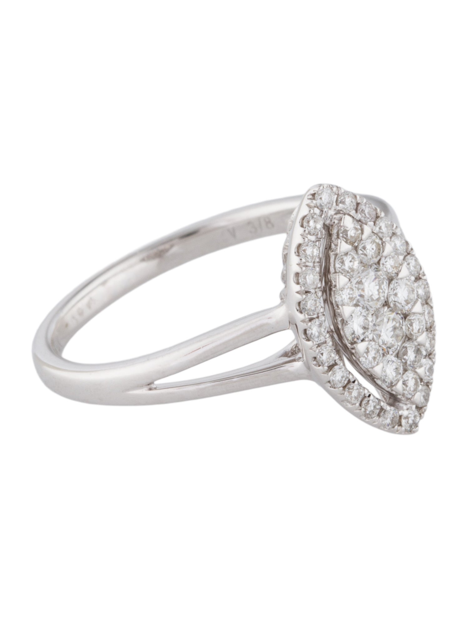 Ring 14K Diamond Cocktail Ring