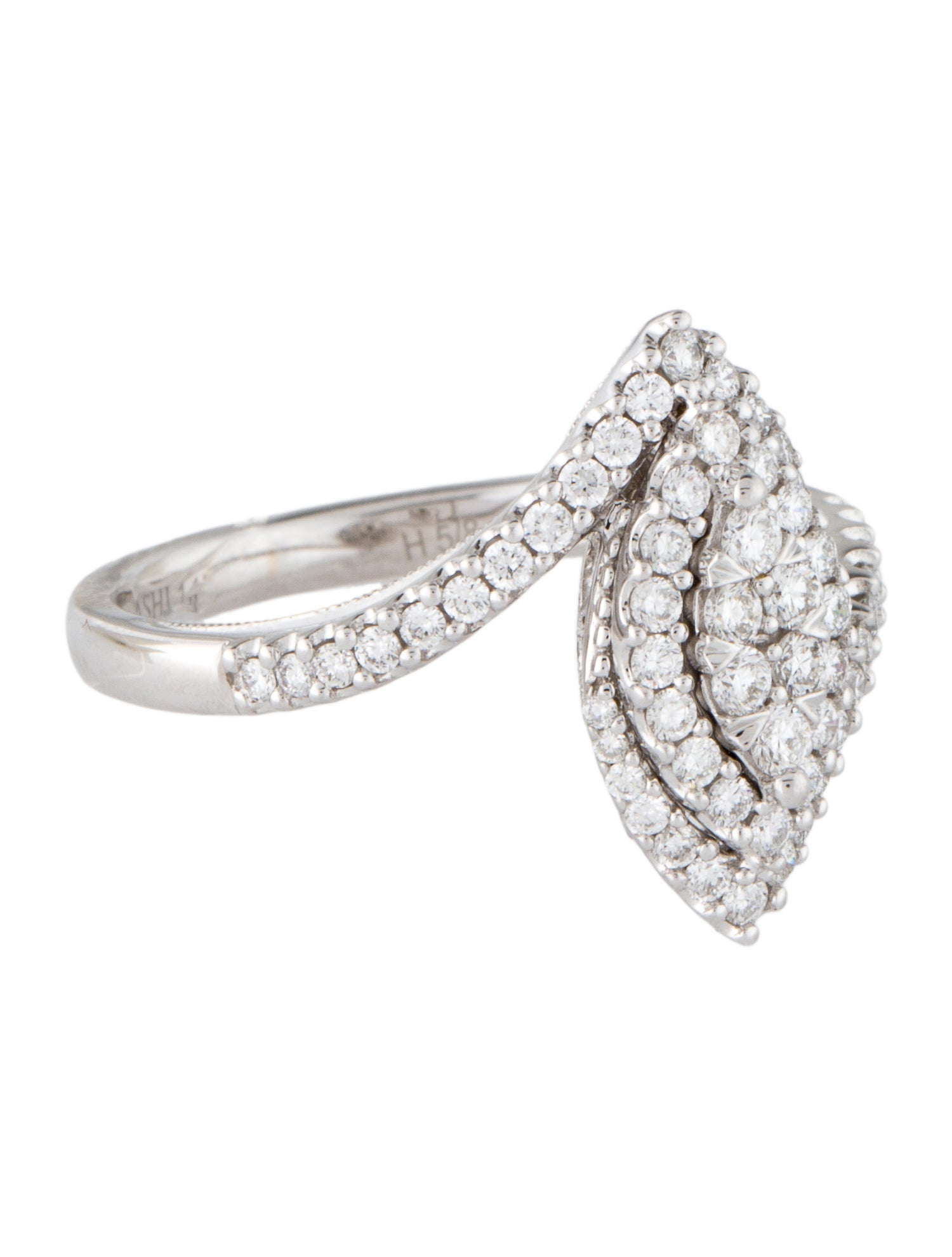 Ring 14K Diamond Cocktail Ring