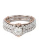 Ring 14K Diamond Wedding Ring Set