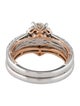 Ring 14K Diamond Wedding Ring Set
