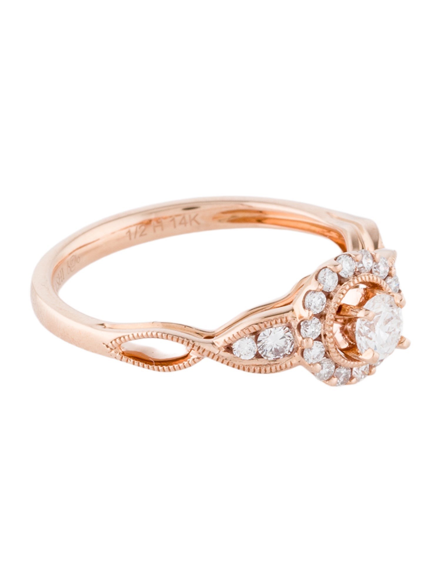 Ring 14K Diamond Engagement Ring