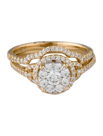 Ring 14K Diamond Wedding Set