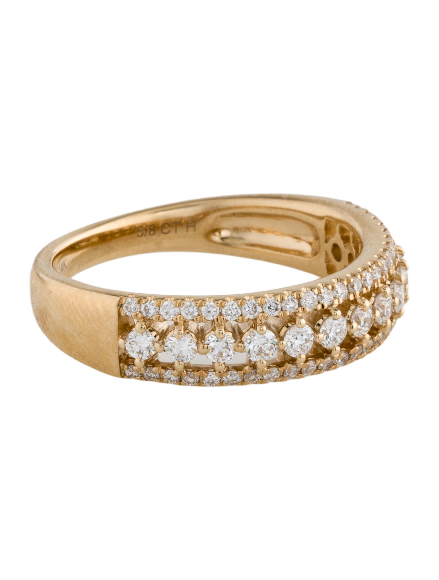 【えーこ】MEJURI Sculpture Ring k14 Sculpture Ring - Bold & Stackable Statement Band | Mejuri