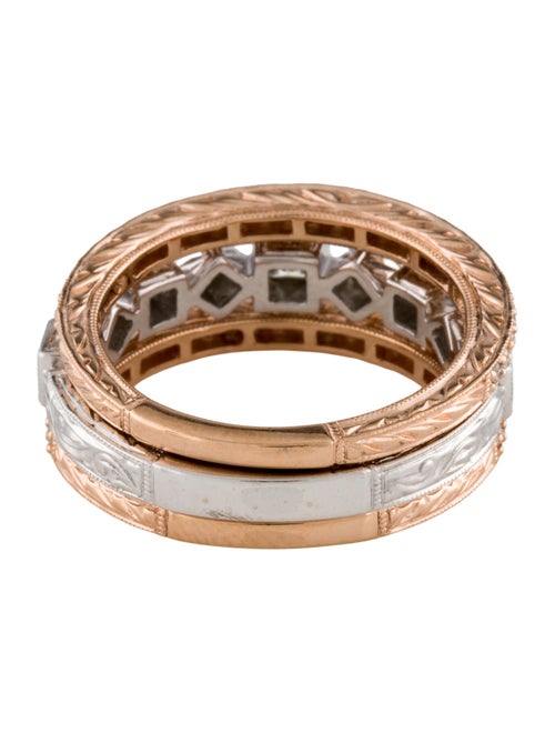 Ring 14K Diamond Stacking Ring Set