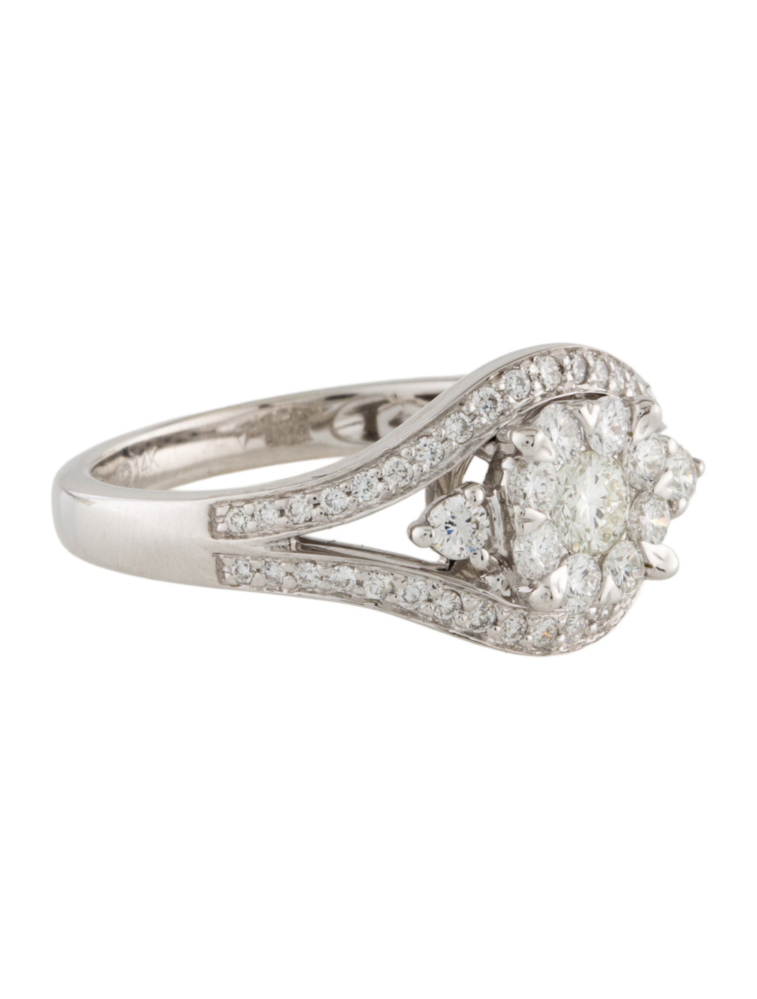 Ring 14K Diamond Cocktail Ring