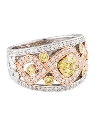 Ring 14K 1.08ctw Diamond Cocktail Ring