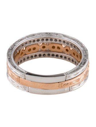 Ring 14K Diamond Stacking Ring Set