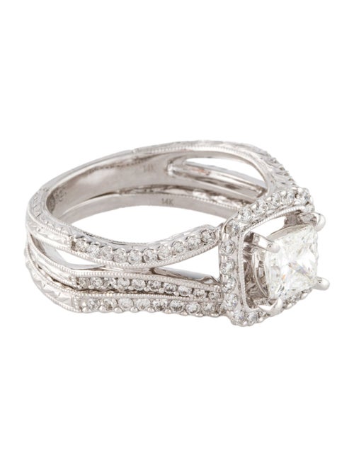 Ring 14K 1.37ctw Diamond Wedding Set